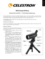 Preview for 5 page of Celestron 52234 Instruction Manual