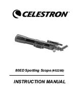 Celestron 52280 Instruction Manual preview