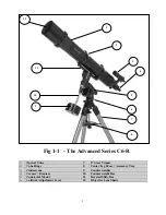 Предварительный просмотр 5 страницы Celestron Advanced Series C6-RGT Instruction Manual