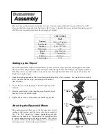 Предварительный просмотр 7 страницы Celestron Advanced Series C6-RGT Instruction Manual