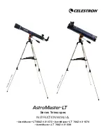 Предварительный просмотр 1 страницы Celestron AstroMaster LT Instruction Manual