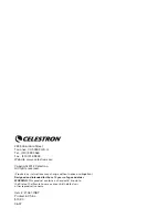 Предварительный просмотр 25 страницы Celestron AstroMaster LT Instruction Manual