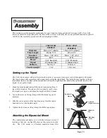 Preview for 6 page of Celestron C100ED-R Instruction Manual