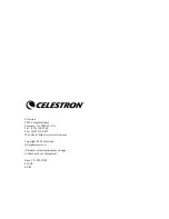 Предварительный просмотр 73 страницы Celestron C11-SGT Instruction Manual