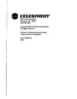 Предварительный просмотр 34 страницы Celestron C90 Instruction Manual