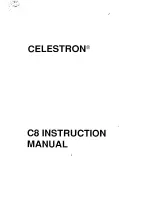 Celestron Classic 8 Instruction Manual предпросмотр