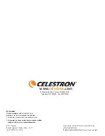 Preview for 49 page of Celestron CPC DELUXE 1100 HD Instruction Manual