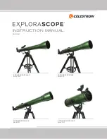 Celestron EXPLORASCOPE 114AZ Instruction Manual preview