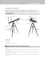 Preview for 10 page of Celestron EXPLORASCOPE 114AZ Instruction Manual