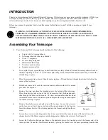 Предварительный просмотр 3 страницы Celestron FirstScope 90AZ Instruction Manual