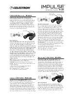 Celestron Impulse 10x50 Manual preview