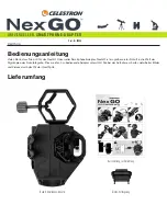 Preview for 13 page of Celestron NexGO 81036 Instruction Manual