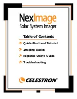 Celestron NexImage User Manual предпросмотр