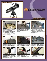 Celestron NexStar 130SLT Quick Setup Manual предпросмотр