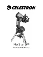 Celestron NexStar 5 SE Instruction Manual предпросмотр