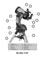 Предварительный просмотр 5 страницы Celestron NexStar 5 SE Instruction Manual