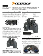 Celestron Oceana 71189-a Use And Care Instructions Manual preview