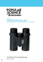 Preview for 1 page of Celestron POPULAR SCIENCE Instruction Manual