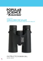 Preview for 1 page of Celestron Popular sciente 72349 Instruction Manual