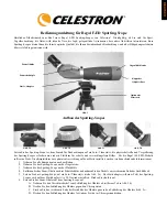 Предварительный просмотр 5 страницы Celestron Regal F-ED Instruction Manual