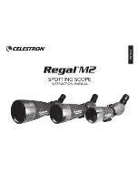 Preview for 1 page of Celestron Regal M2 Instruction Manual