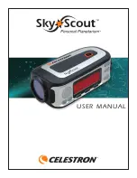 Preview for 1 page of Celestron Sky Scout User Manual