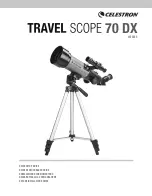 Celestron TRAVEL SCOPE 70 DX Quick Setup Manual preview