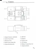 Preview for 3 page of Celestron VistaPix 72204 User Manual