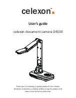 Preview for 1 page of Celexon DK500 User Manual