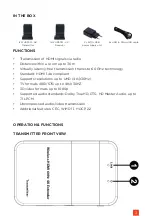 Preview for 4 page of Celexon WHD30M-4K Operating Instructions Manual