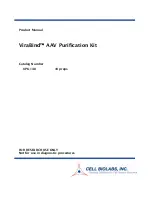 Preview for 1 page of Cell biolabs ViraBind Series Product Manual