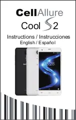 Preview for 1 page of CELLALLURE Cool S2 Instructions Manual