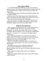 Preview for 5 page of CELLALLURE MINI 3.5 Instructions Manual