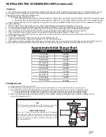 Preview for 38 page of CellarCool CM TWIN H.E. Owner'S Manual