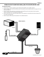 Предварительный просмотр 15 страницы CellarCool CM2500 Evaporator Technician Manual