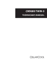 Предварительный просмотр 1 страницы CellarCool CM9000 TWIN-S Technician Manual