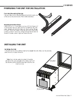 Preview for 13 page of CellarCool cx2200 Owner'S Manual