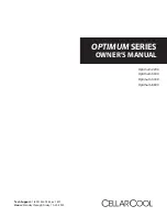 CellarCool Optimum 2200 Owner'S Manual preview