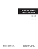 Preview for 1 page of CellarCool Optimum 2200 Owner'S Manual