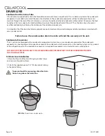 Preview for 16 page of CellarCool Optimum 2200 Owner'S Manual