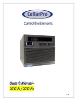 Preview for 1 page of CellarPro 2000VSi Owner'S Manual