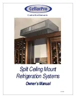 CellarPro 3000Scmr Owner'S Manual preview