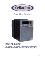 CellarPro 6200VSi Owner'S Manual предпросмотр