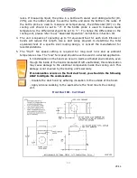 Preview for 14 page of CellarPro 6200VSi Owner'S Manual