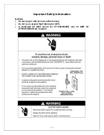 Preview for 2 page of Cellartec CT1500ZD Installation, Use & Care Manual