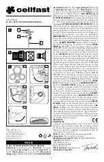 Cellfast 52-303 User Manual preview