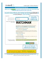 Preview for 26 page of CellGate WATCHMAN W461 Quick Install Manual