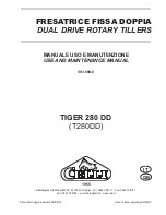 Предварительный просмотр 1 страницы Celli TIGER 280 DD Use And Maintenance Manual