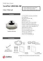 Cellinx CamPilot URH350A-5M User Manual предпросмотр