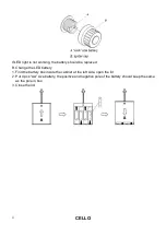 Preview for 24 page of Cello 501577365 Instruction Manual